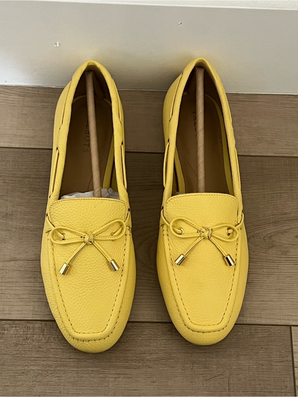 Talbots BECCA TIE SOFT PEBBLE FLATS